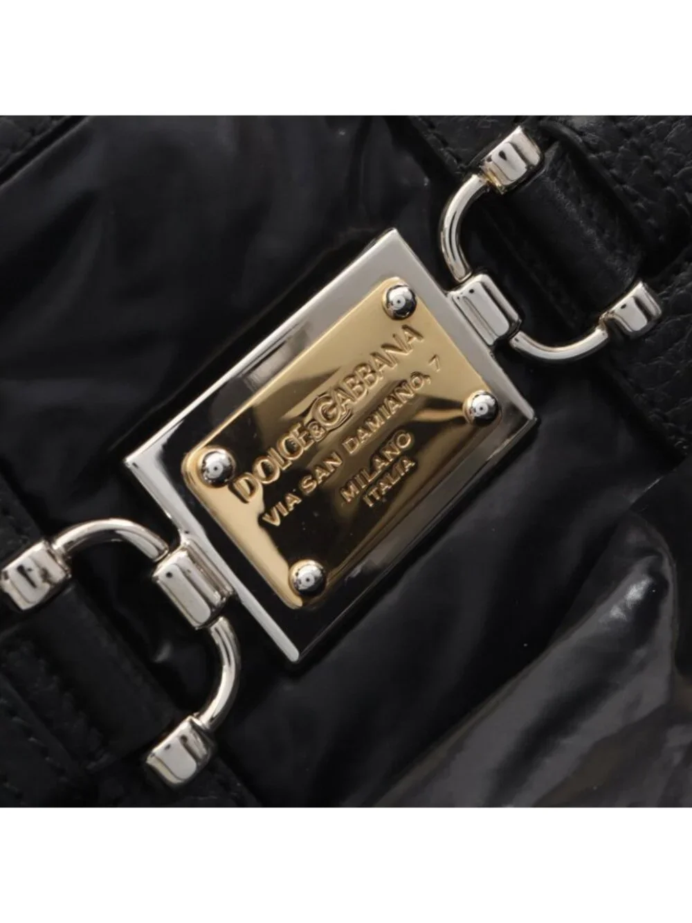 Dolce & Gabbana Tote Bag 2-Way BK Leather